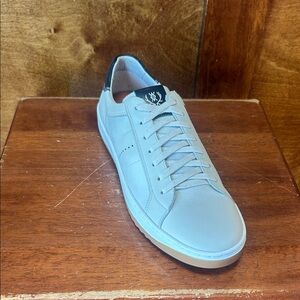 Martin Dingman White Leather Sneakers